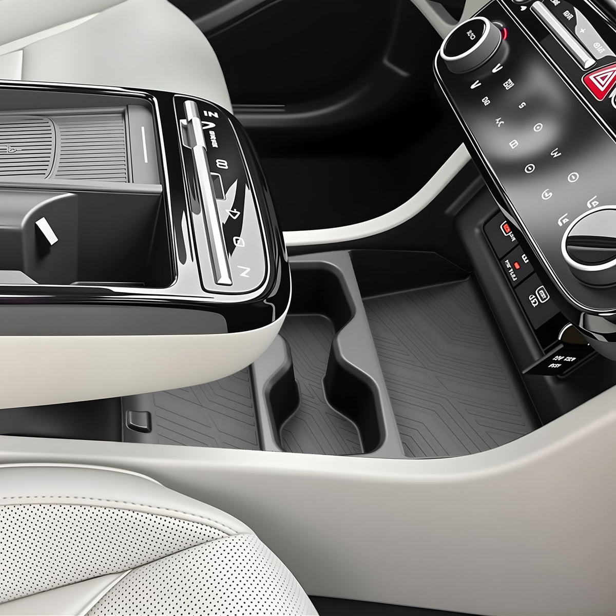 SKTU Tucson lower-console-organizer keeps small items within reach.
