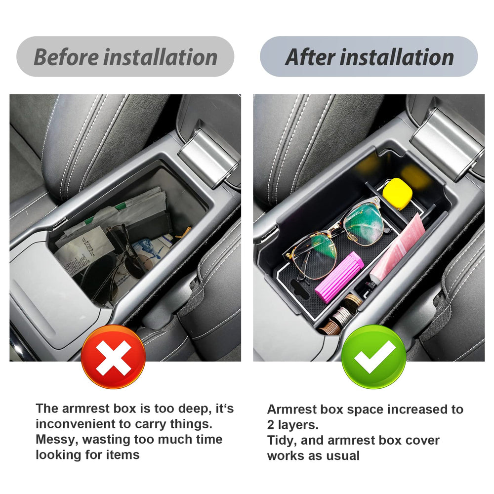 SKTU XC40 non-slip mat prevents rattling during driving.