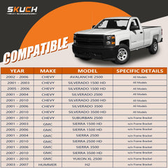 SKUCH 4X4 13PC control arms for Chevy Silverado provide stable handling