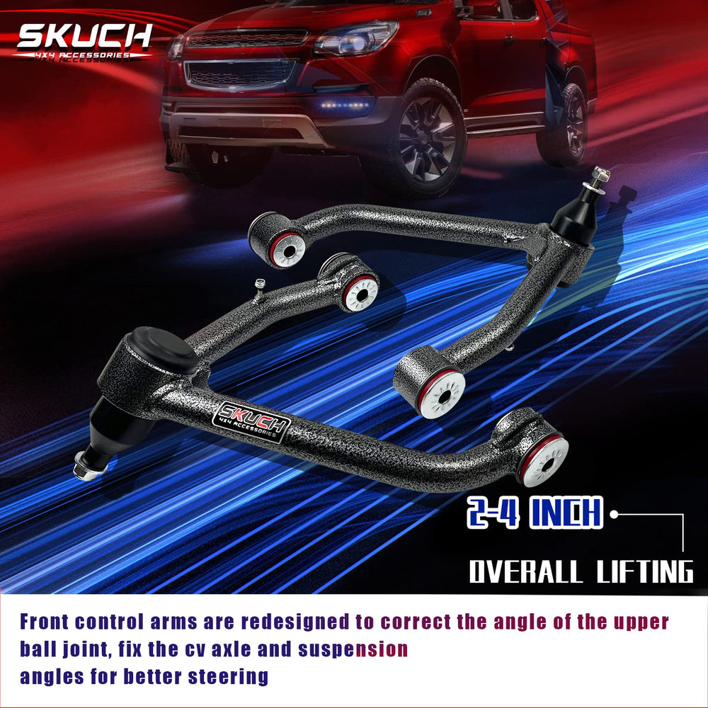 SKUCH 4X4 fitment-ready upper control arm for 2007-2018 GM trucks