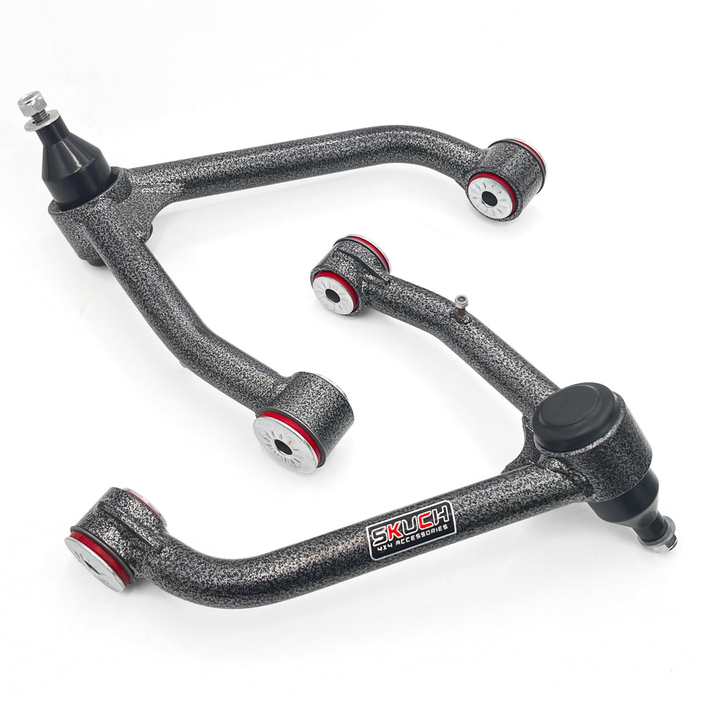 SKUCH 4X4 upper front control arm with ball joint for smoother steering.