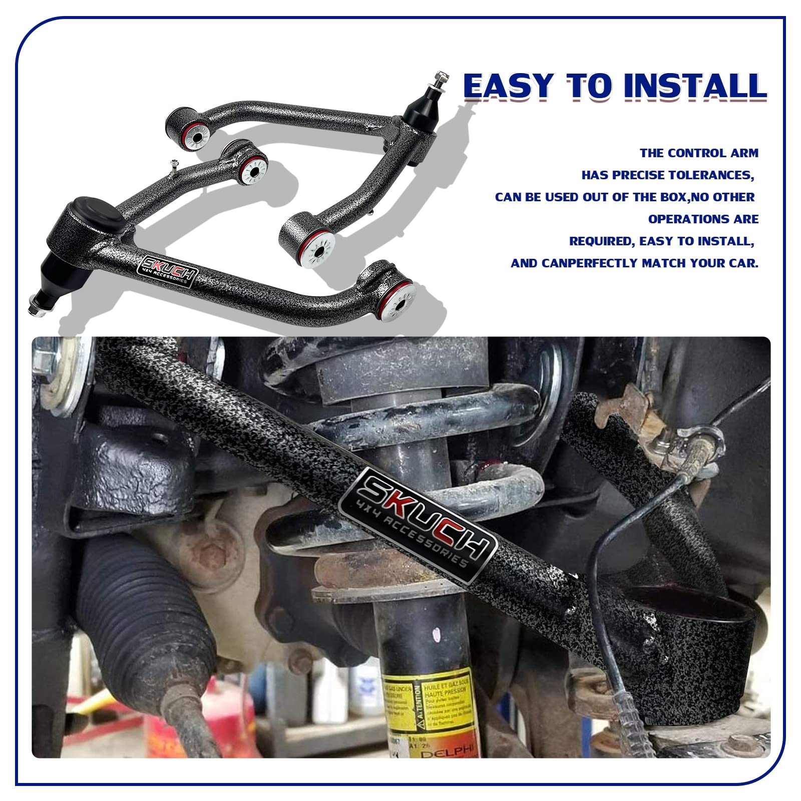 SKUCH 4X4 welding quality reduces bubbles and strengthens structure