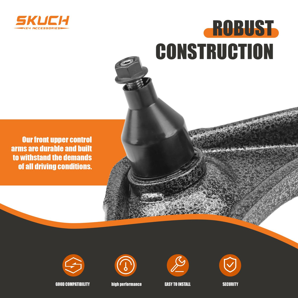 SKUCH 4X4 tie rod ends display full kit coverage for precise steering.