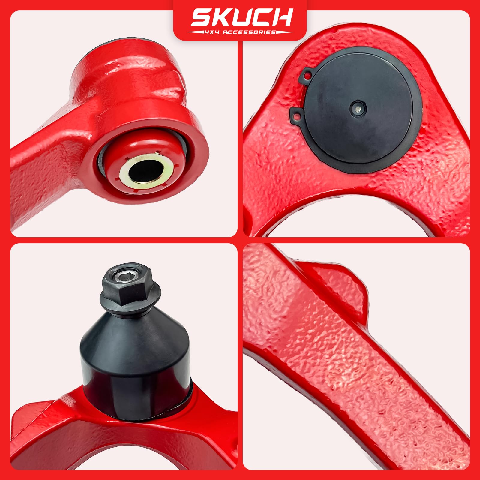 SKUCH 4X4 front inner tie rod end strengthens steering precision