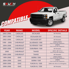 SKUCH 4X4 front lower left control arm with ball joint for durability