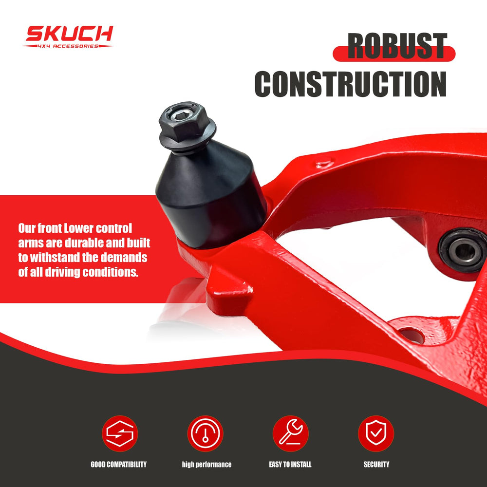 SKUCH 4X4 front sway bar end link enhances stability in corners