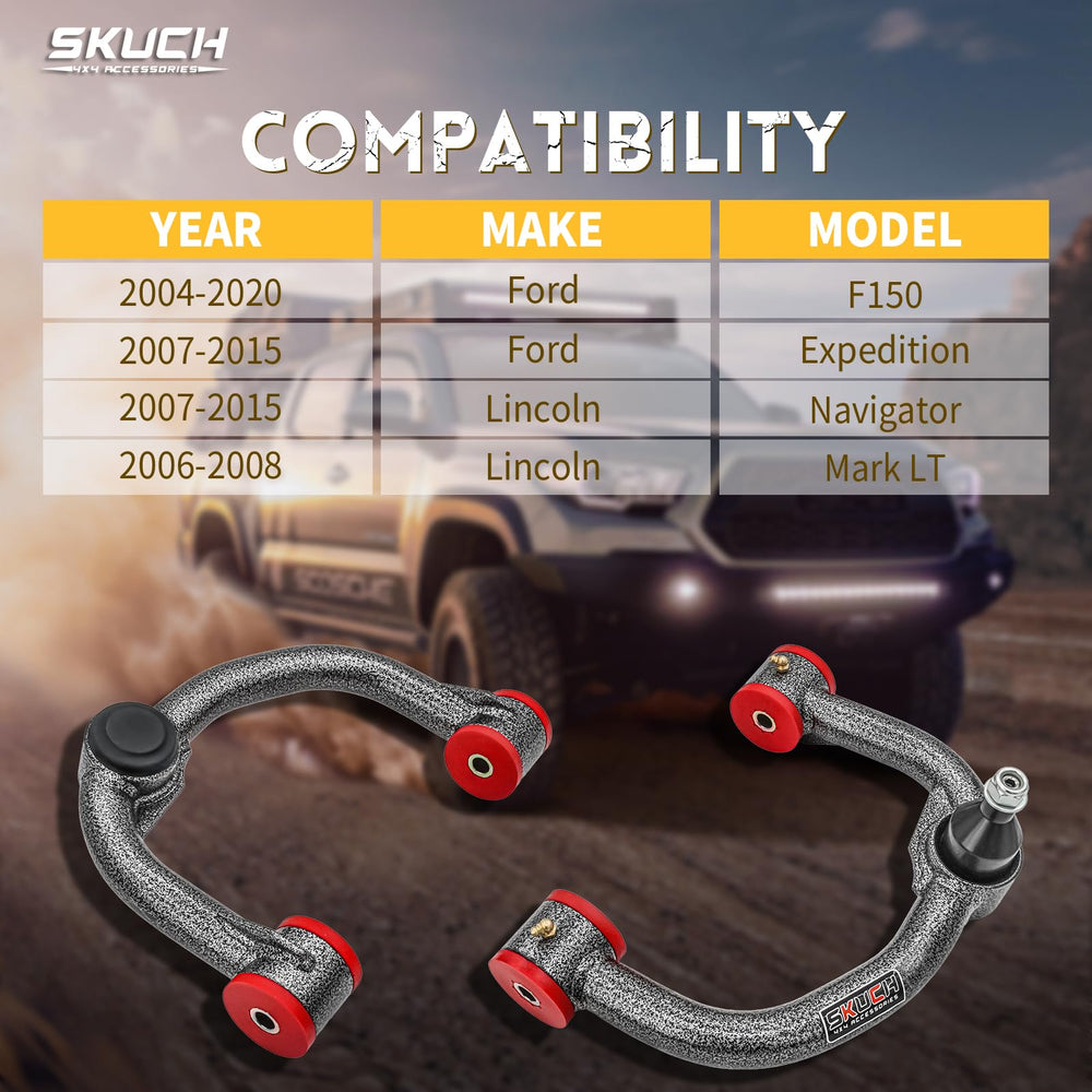 SKUCH 4x4 Navigator arm with ball joint supports lifted handling