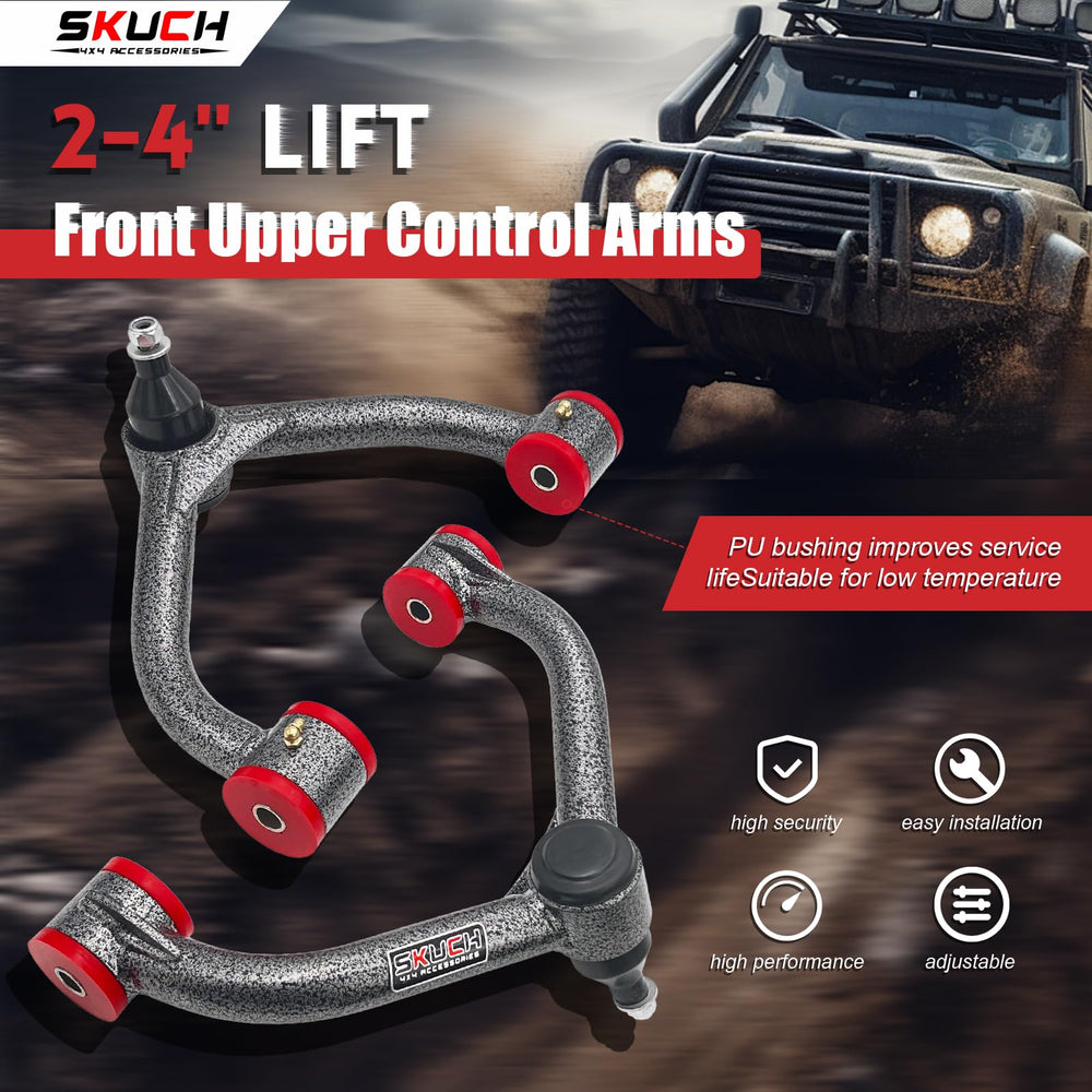 SKUCH 4X4 front upper control arm ball joint for Sierra 2500HD improves steering smoothness