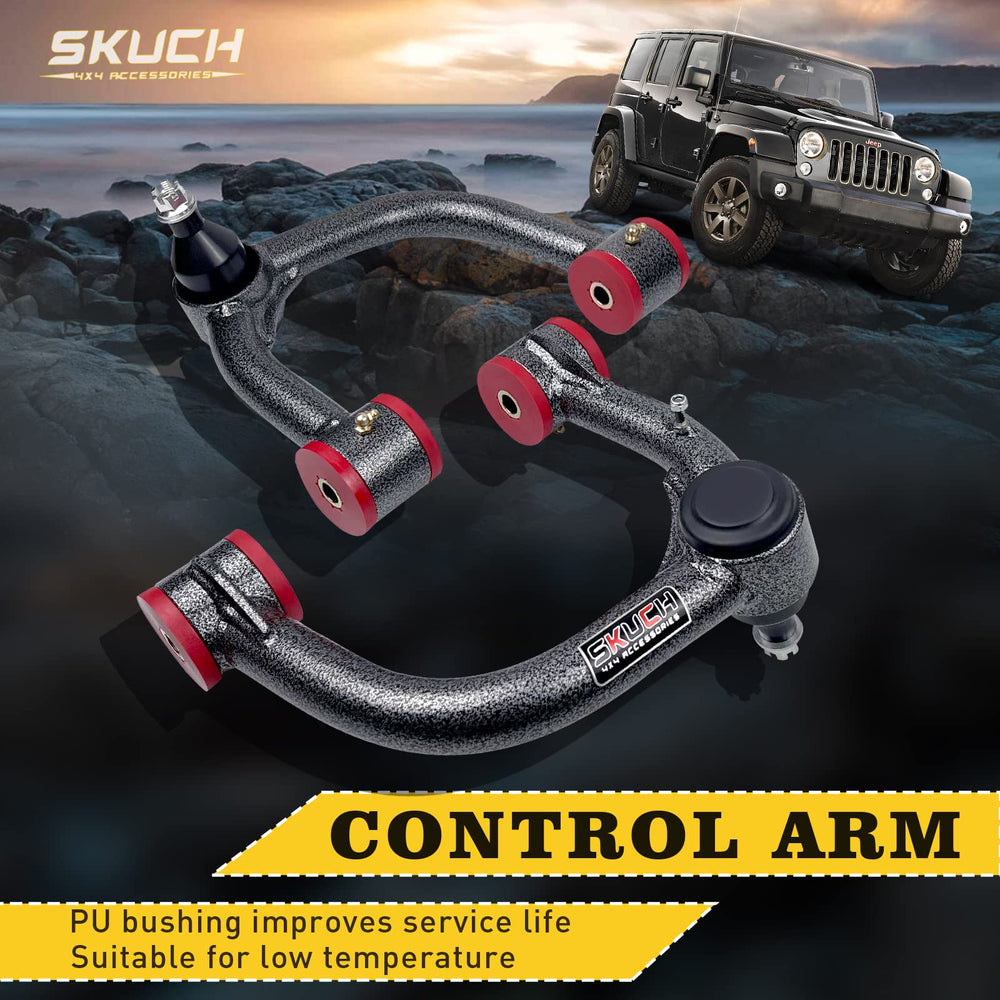 SKUCH 4X4 packaging-ready lift arms emphasizing durability