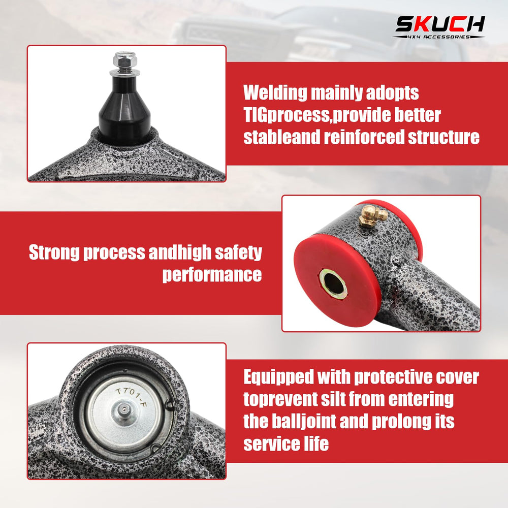 SKUCH 4X4 urethane bushings boost drivability and reduce wear
