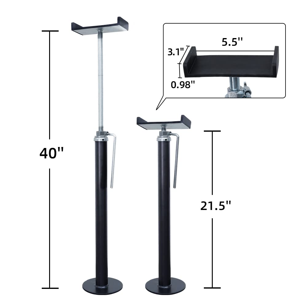 Skyfish LeadBrand folding handle for quick-lift height adjustments.