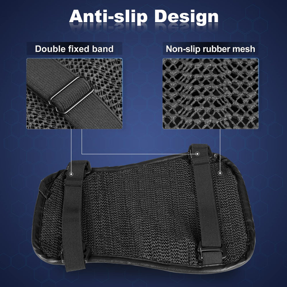 SkyJDM gel cushion cushions hips and reduces pressure on long rides.