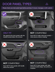 Skylarion armrest textured finish highlights OEM-like look and feel.