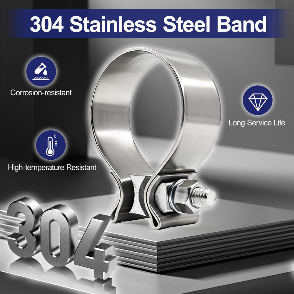 Skymiro 360 degree seal for leak free exhaust connections.