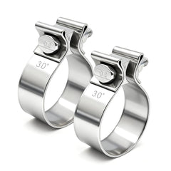Skymiro 3inch exhaust clamp fits 3in OD pipe for secure connections.