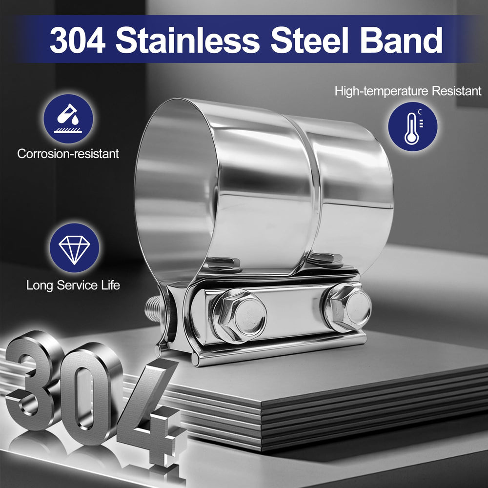 SKYMIRO I-block seal distributes 360 degrees for a tighter exhaust fit
