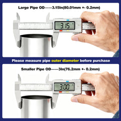 SkyMiro quick-install design enables fast muffler connections.