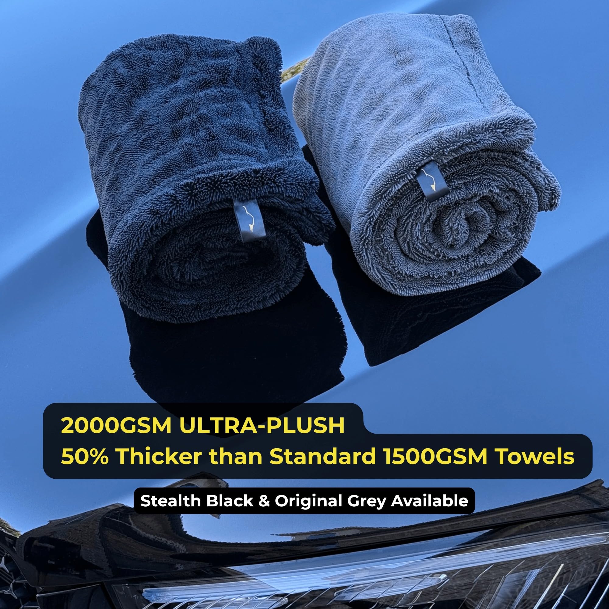 Sleek Dudes reusable, durable microfiber ready for ongoing detailing.