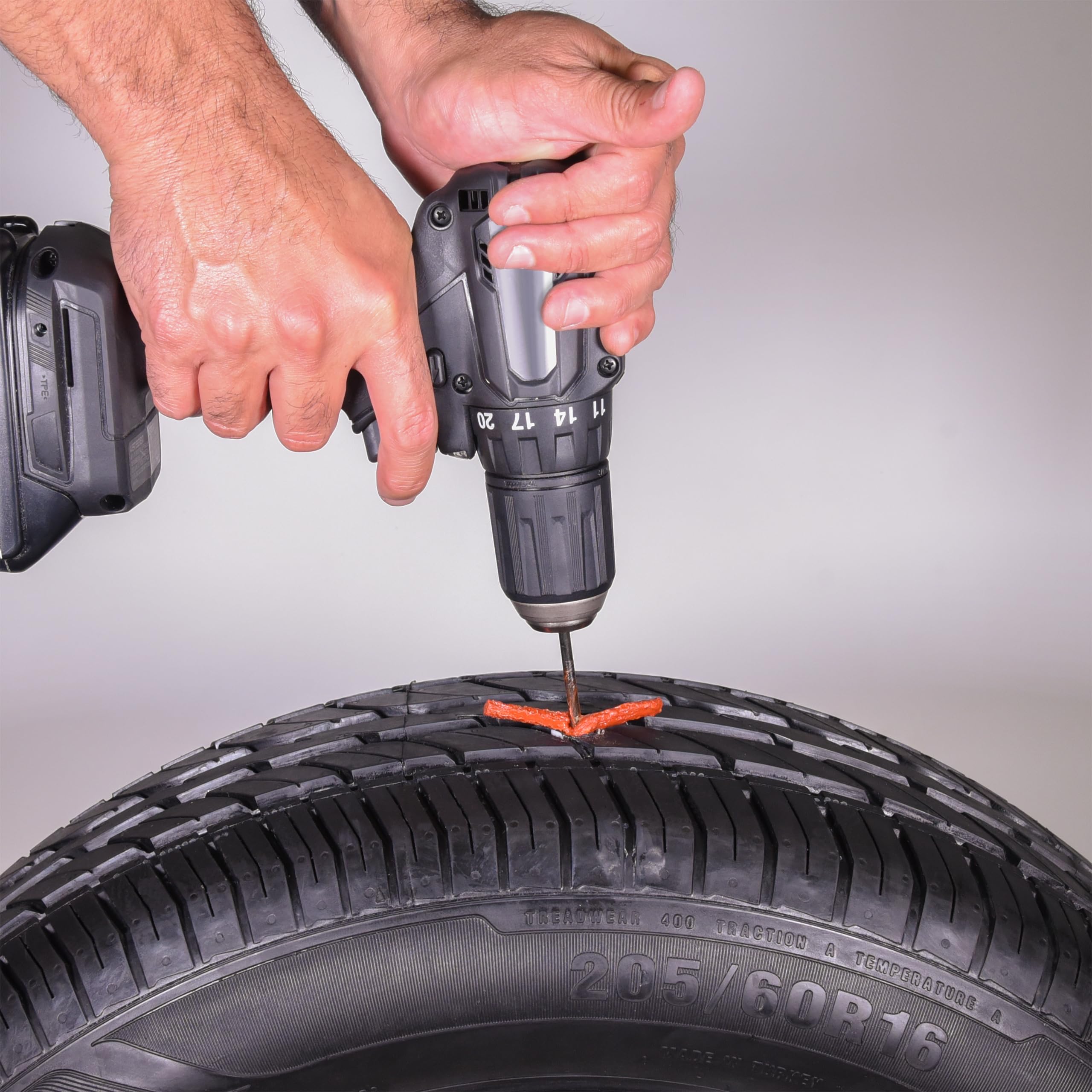 Slime durable steel construction resists wear during repairs.
