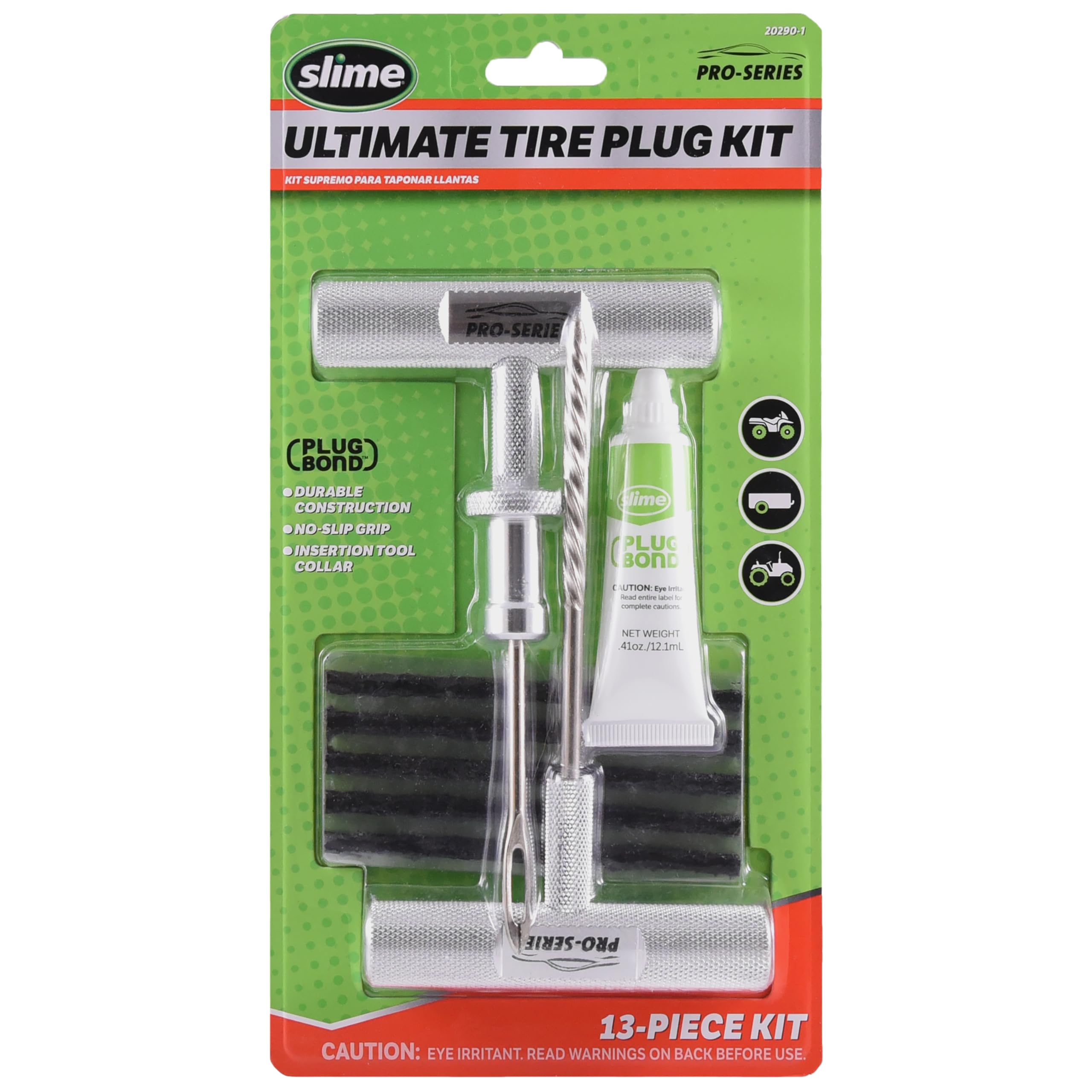 Slime Pro-Series Ultimate Tire Plug Kit reamer for precise depth control
