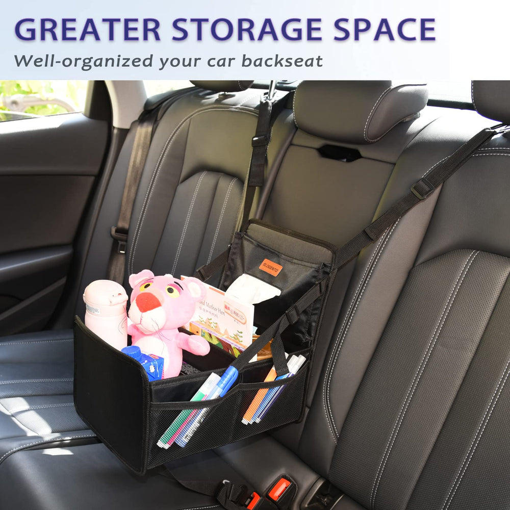 SLOGENTO easy-install backseat organizer simplifies setup