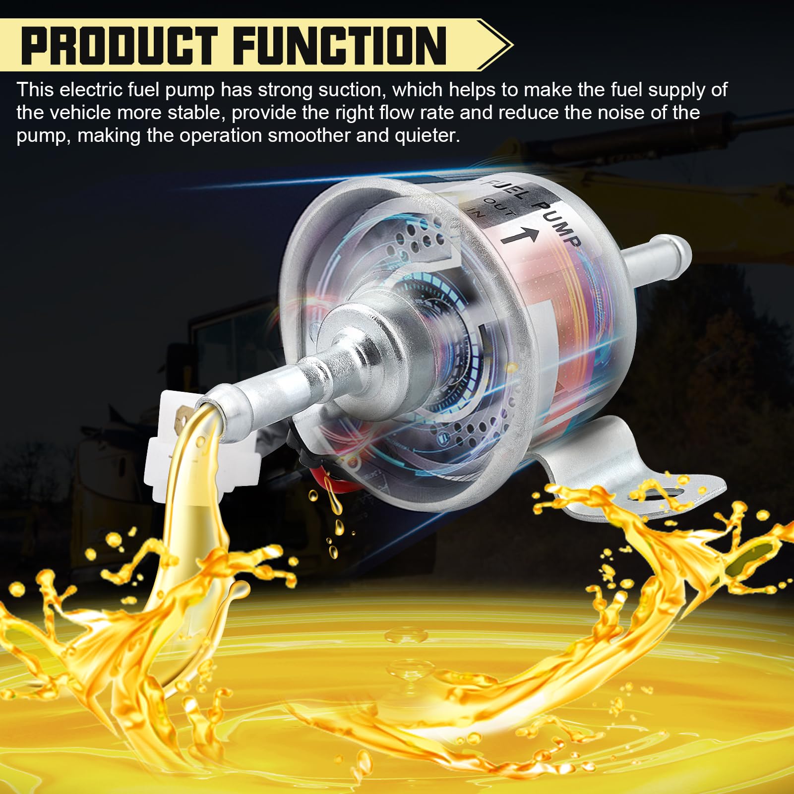 Slother fuel pump compatibility with Yanmar and Takeuchi engines.