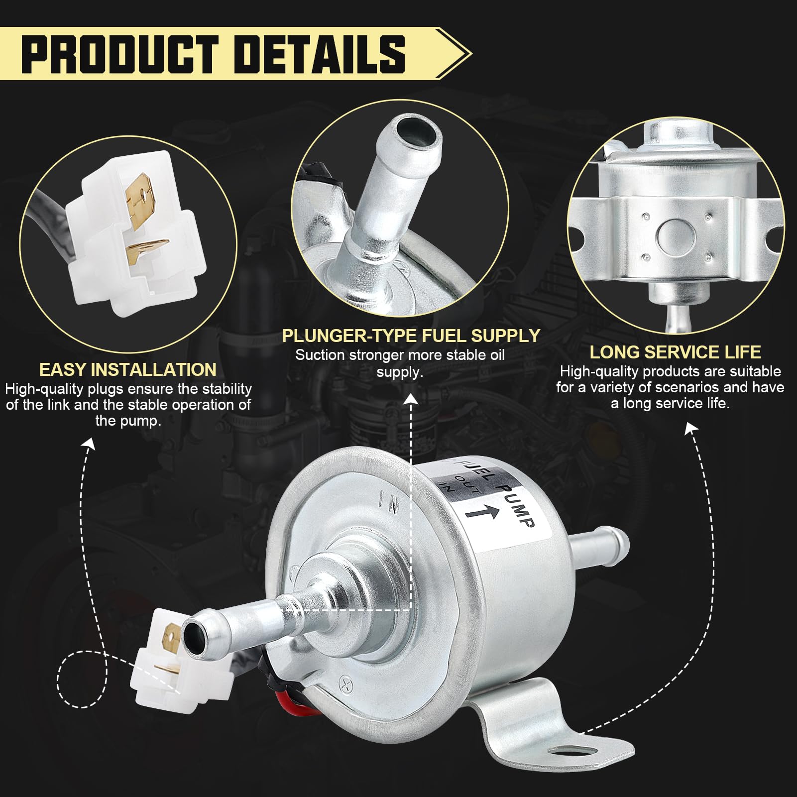 Slother fuel pump package included reveals complete replacement kit.
