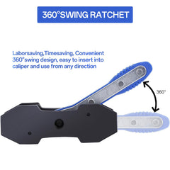 slrongpowlr 360-degree brake caliper press for versatile alignment.
