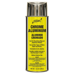 SM Arnold chrome aluminum spray paint delivers a quick-dry high gloss finish on metal surfaces