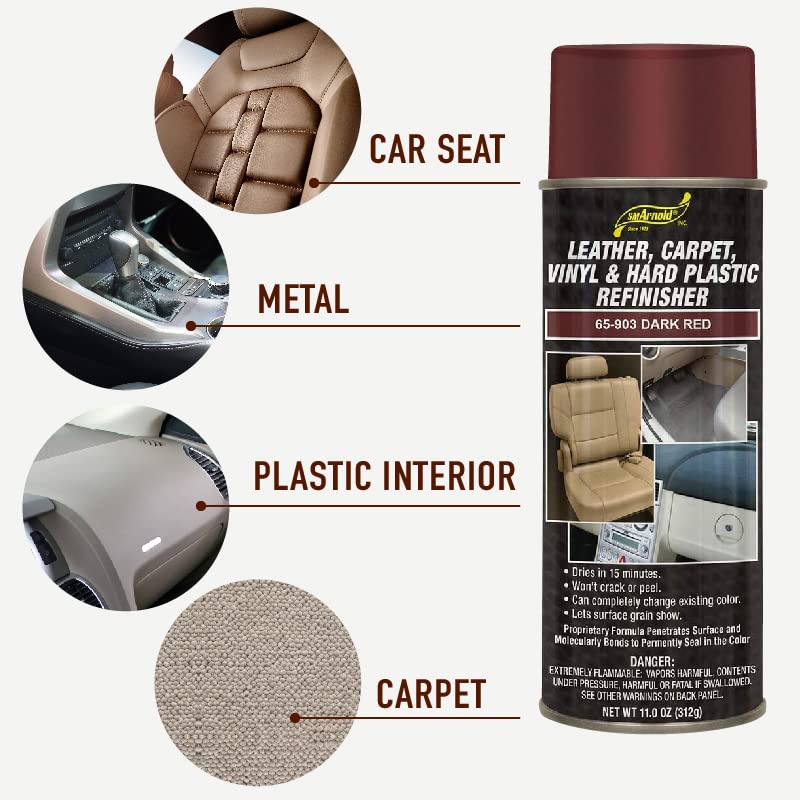 SM Arnold leather restoration application preserves texture while refreshing color