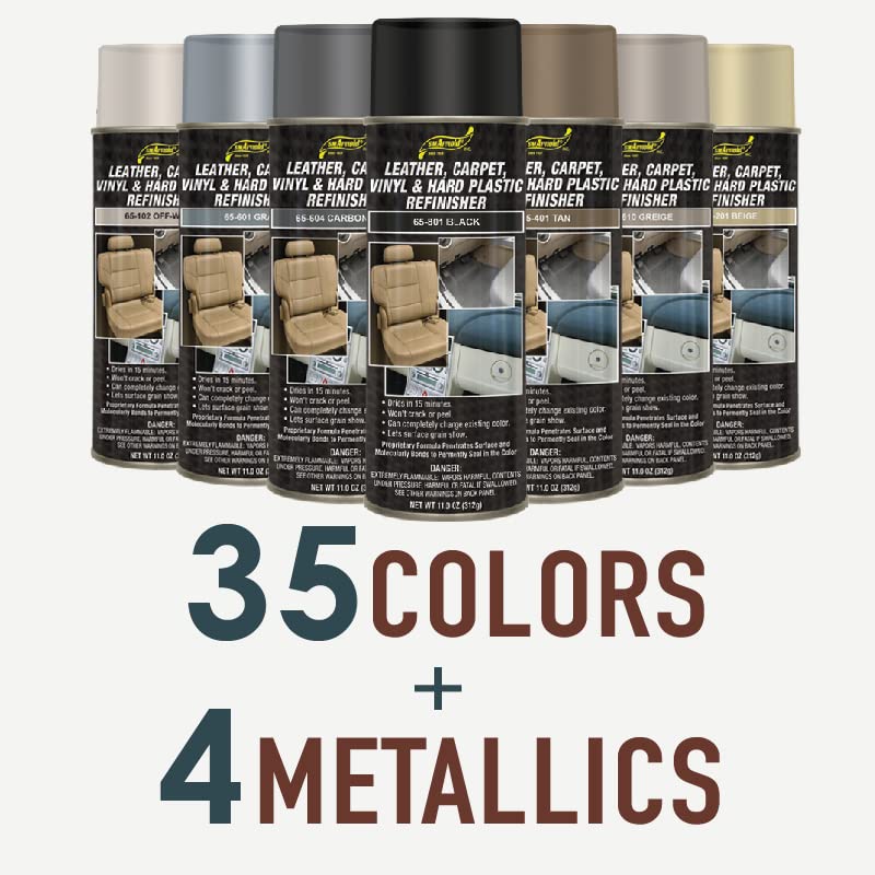 S.M. Arnold multi-surface refinisher for leather, vinyl, plastic, and metal.