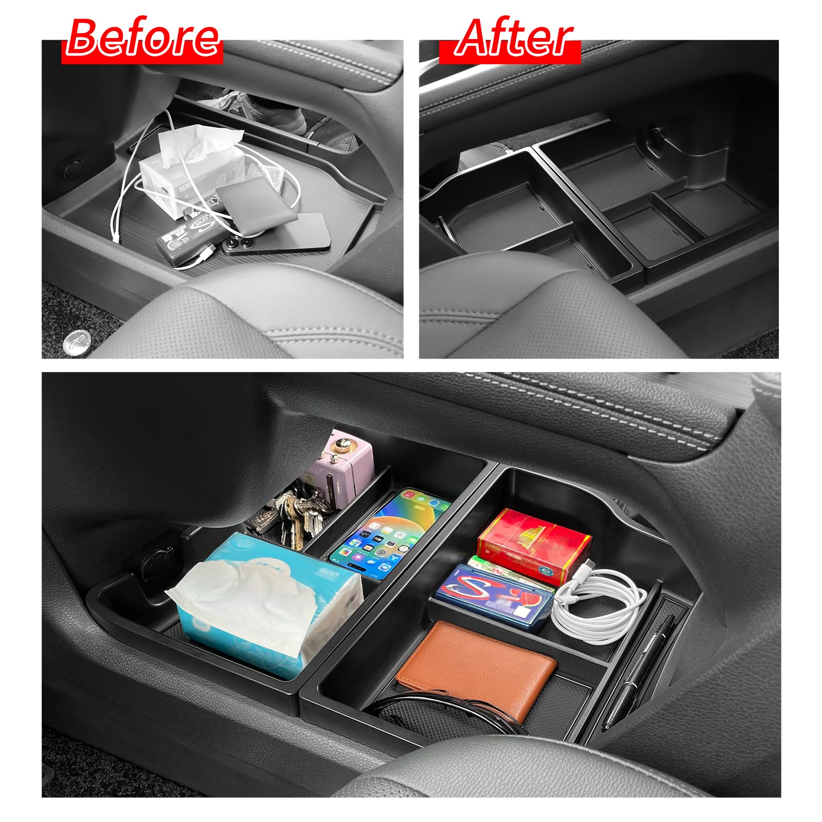 Smabee ABS storage box resists scratches and cleans easily.