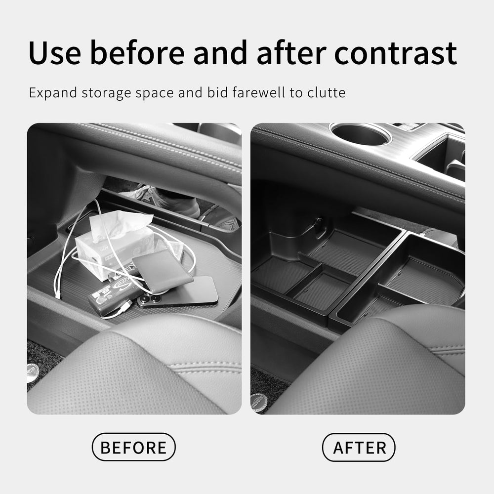 Smabee Sienna lower tray features non-slip pads to prevent shifting.