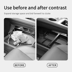 Smabee Sienna lower tray features non-slip pads to prevent shifting.