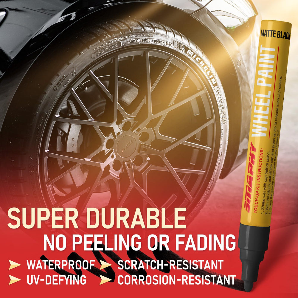 SMAPHY cleaning wipes readying the wheel surface for better paint adhesion