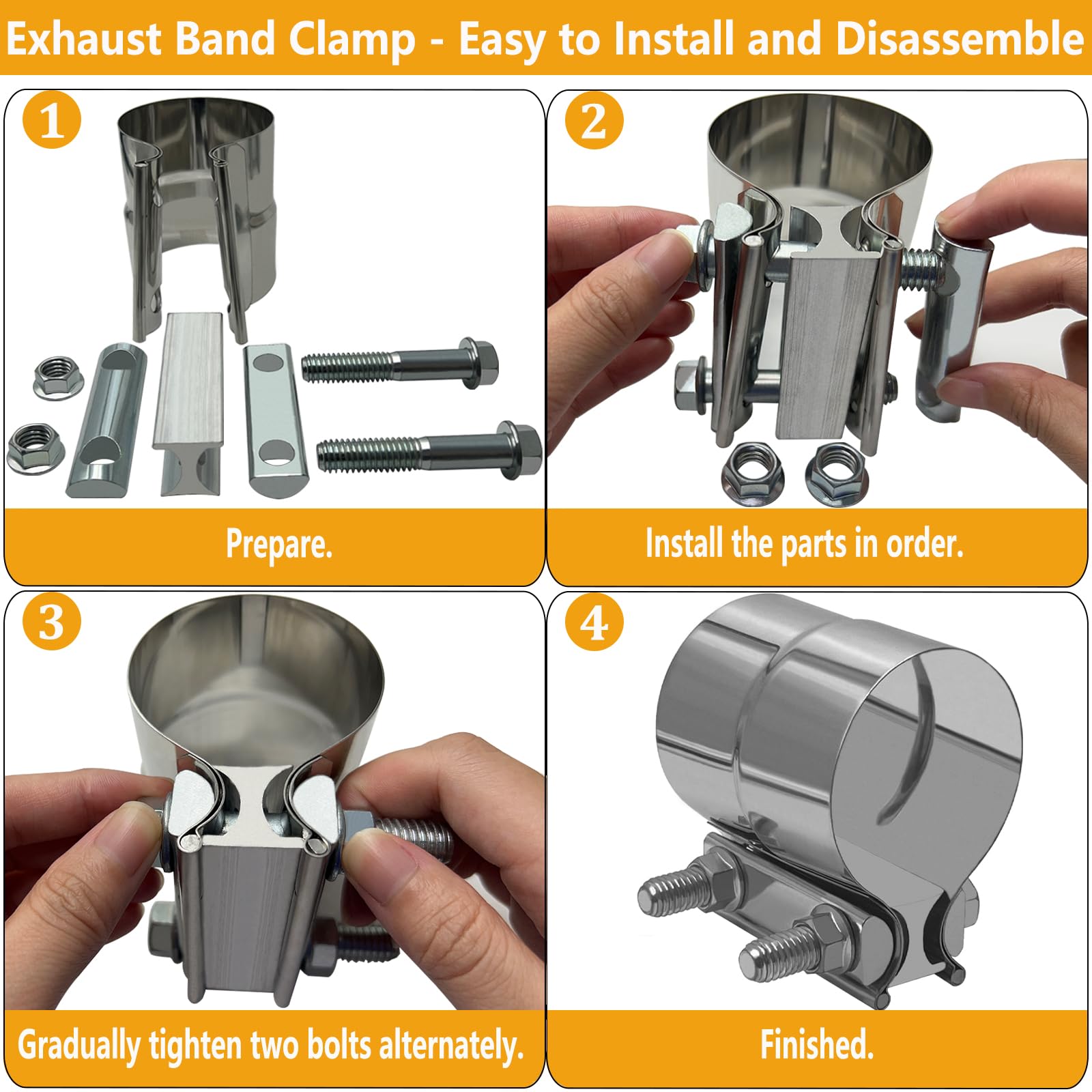 SmaringWing I-block design distributes clamping force for even pressure.