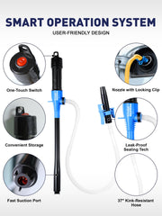 SMART JERRY dual-power battery compartment for flexible setups.