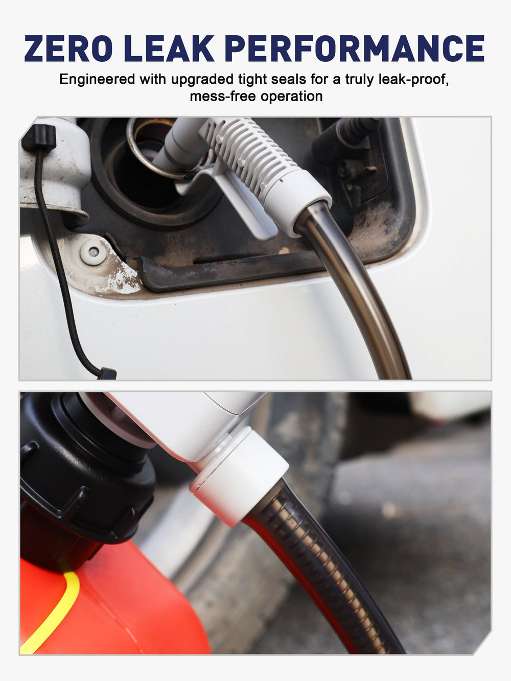 SMART JERRY quick setup with hose and adapters for fast use.