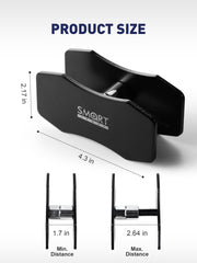 SMART JERRY universal brake pad spreader demonstrates 360-degree access for tight spaces.