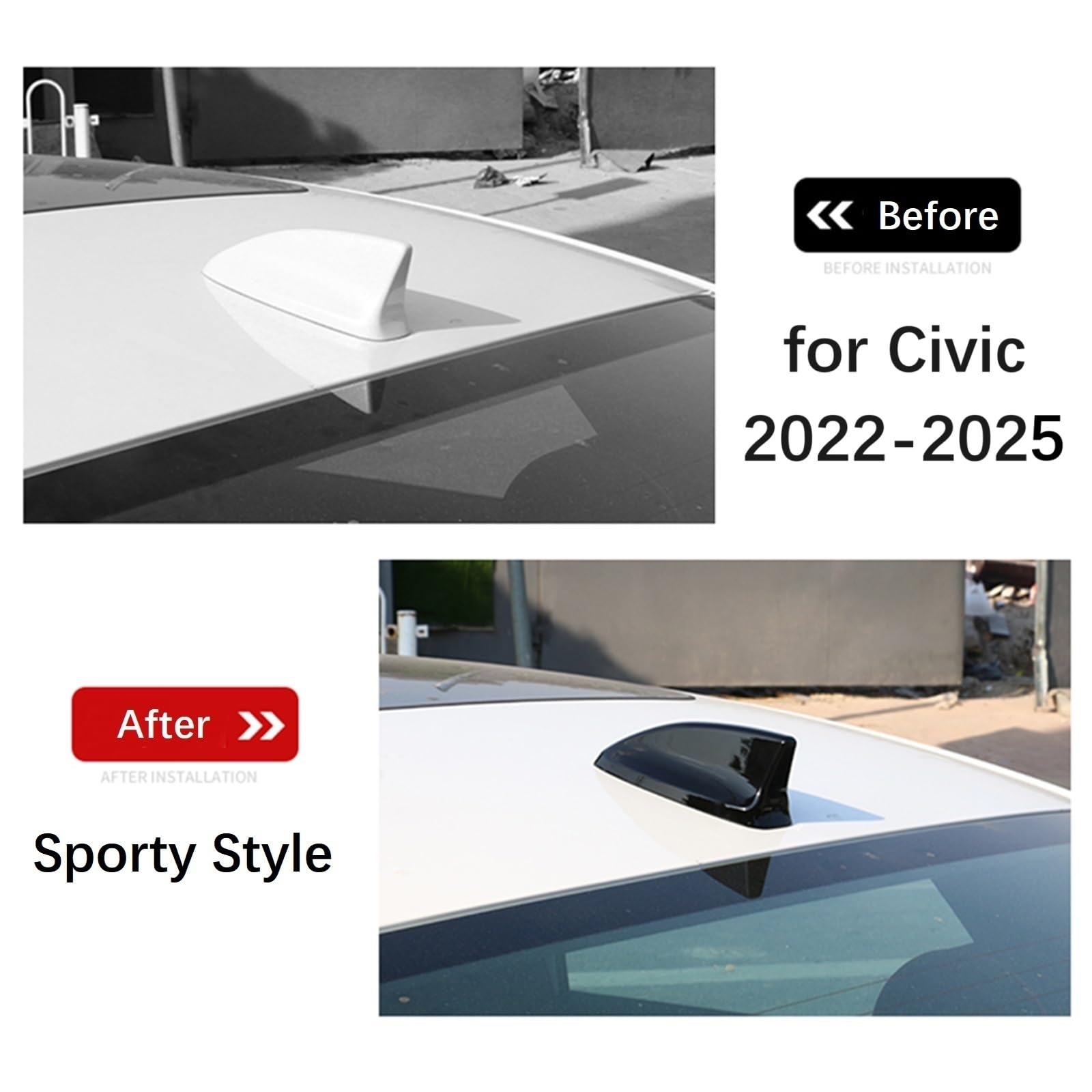 Smart RepairBoy top view highlights integrated Civic roofline design