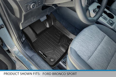 SMARTLINER Bronco Sport rear floor mats offering full coverage for back seats.