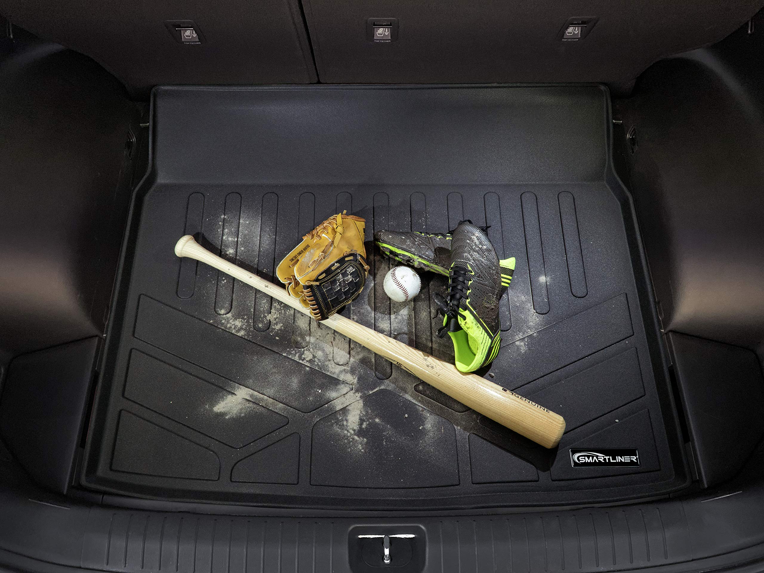SMARTLINER Explorer 3-Row mats custom fit for snug protection.
