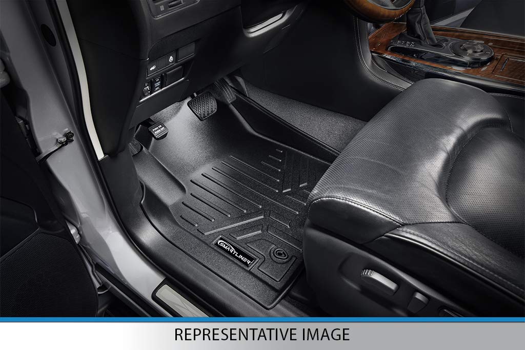 SMARTLINER raised lip design helps contain spills in the footwell.