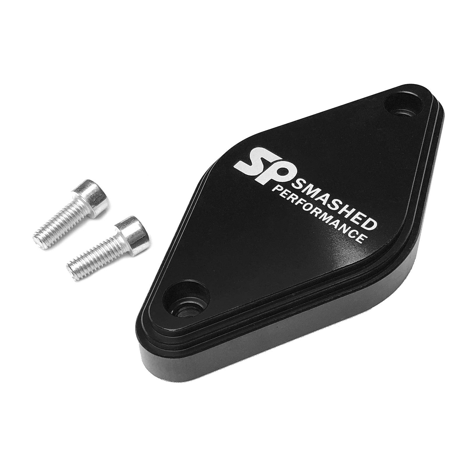 Smashed Performance intake plate installed on Duramax LML improves air intake efficiency