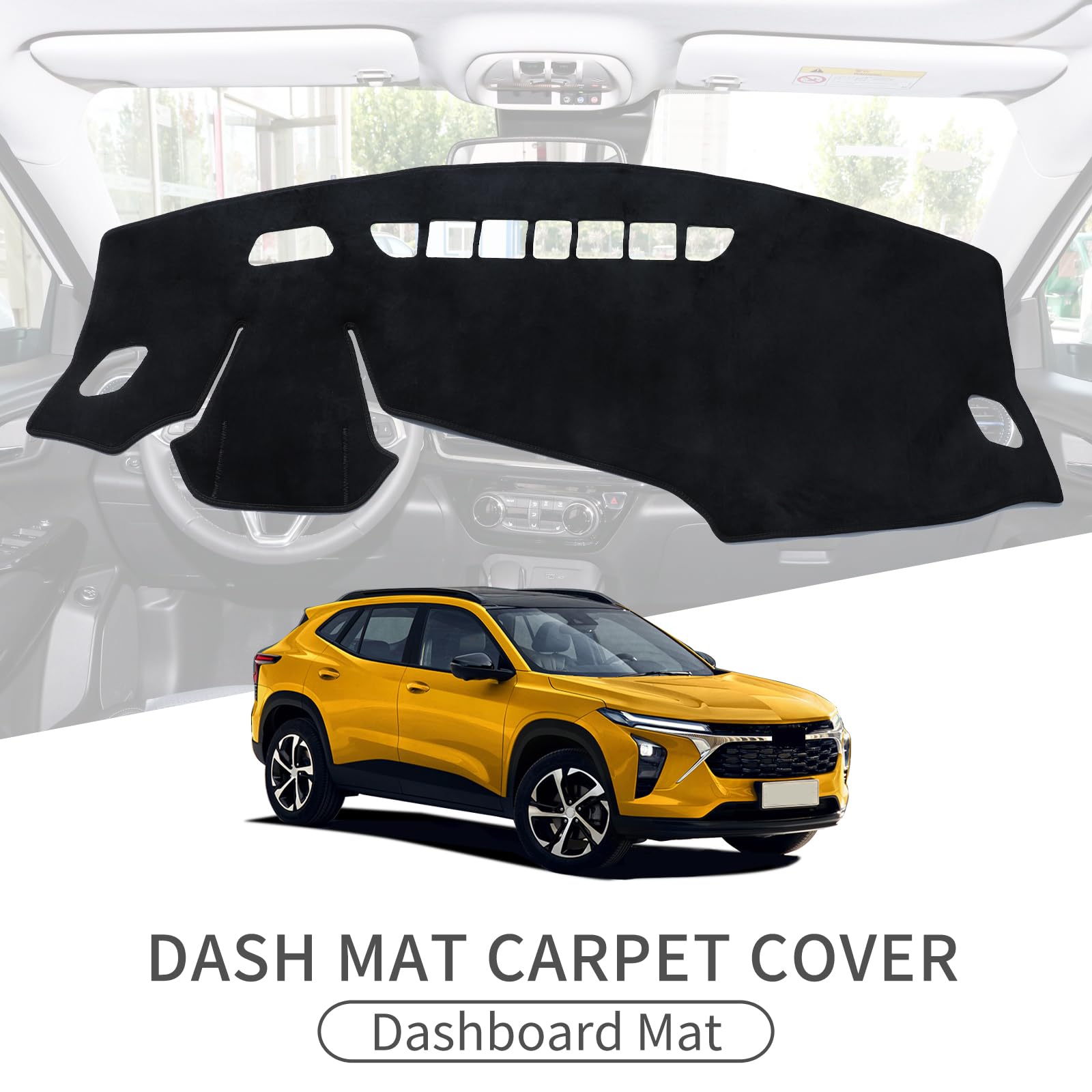 Smbabee dash mat protector for Trax adds non-slip grip and interior style