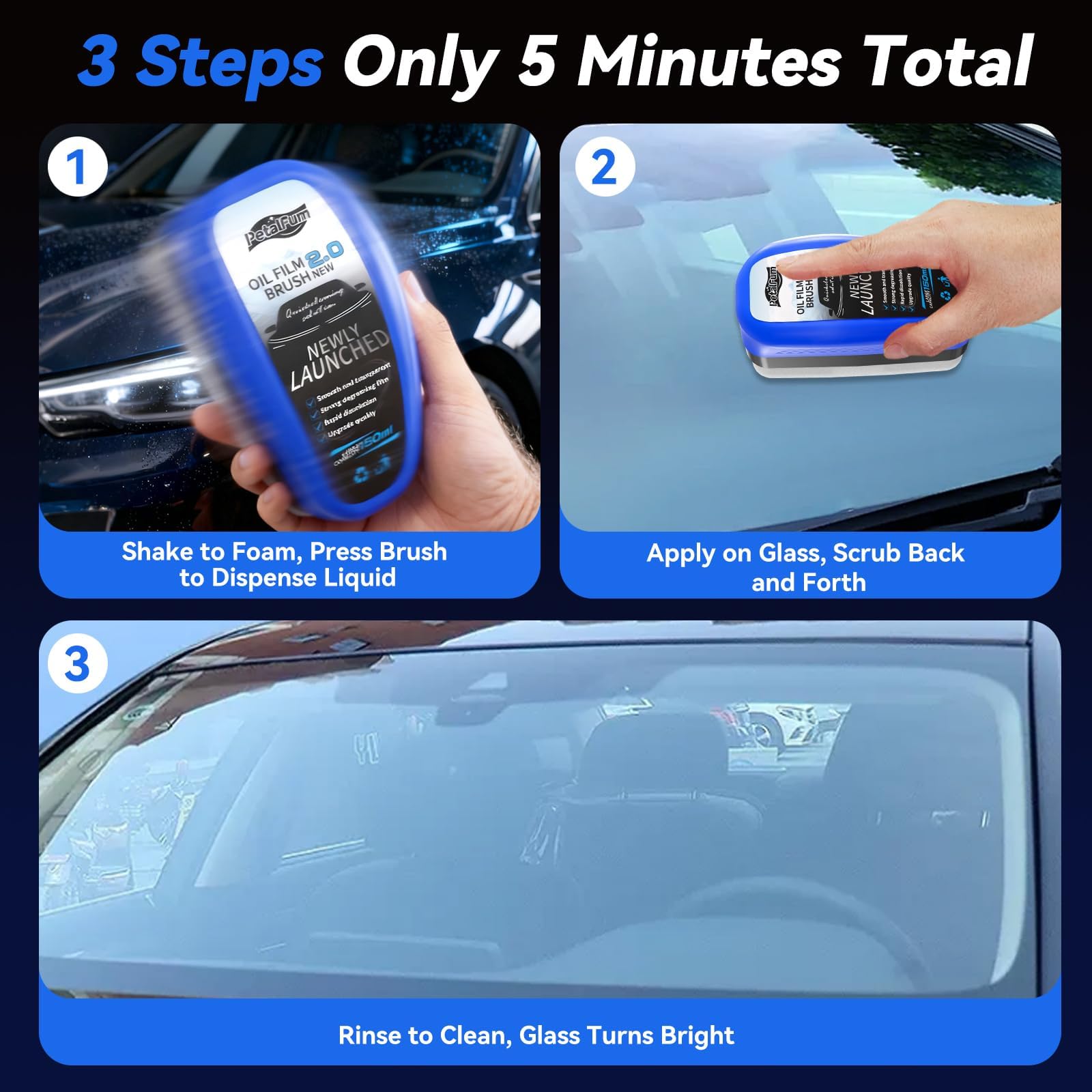 SMILCHA multi-surface cleaner protects glass and leather surfaces during cleaning.