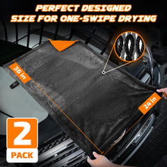 SMINDER twisted-loop fibers illustrate high absorption for fast vehicle drying.