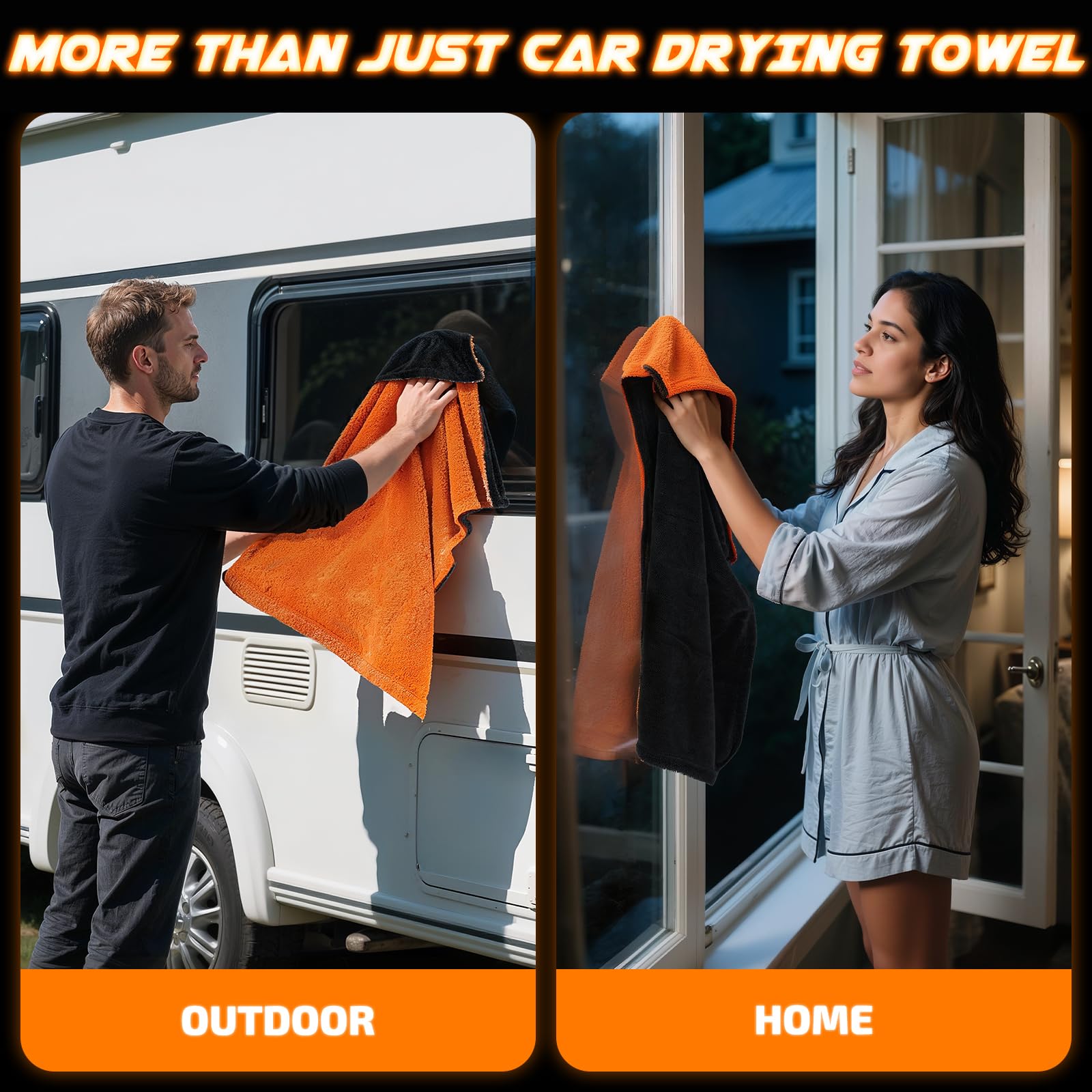 SMINDER 2-pack reduces clutter while improving drying efficiency.