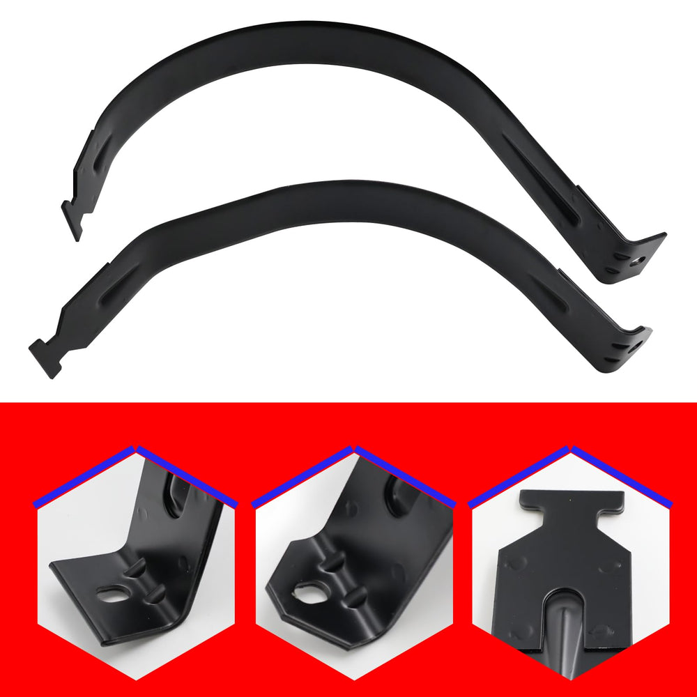 SMMS fuel tank strap metal construction highlights durability and long life.