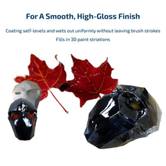 Smooth-On XTC-3D coating uses a 2A:1B mix for predictable working time.